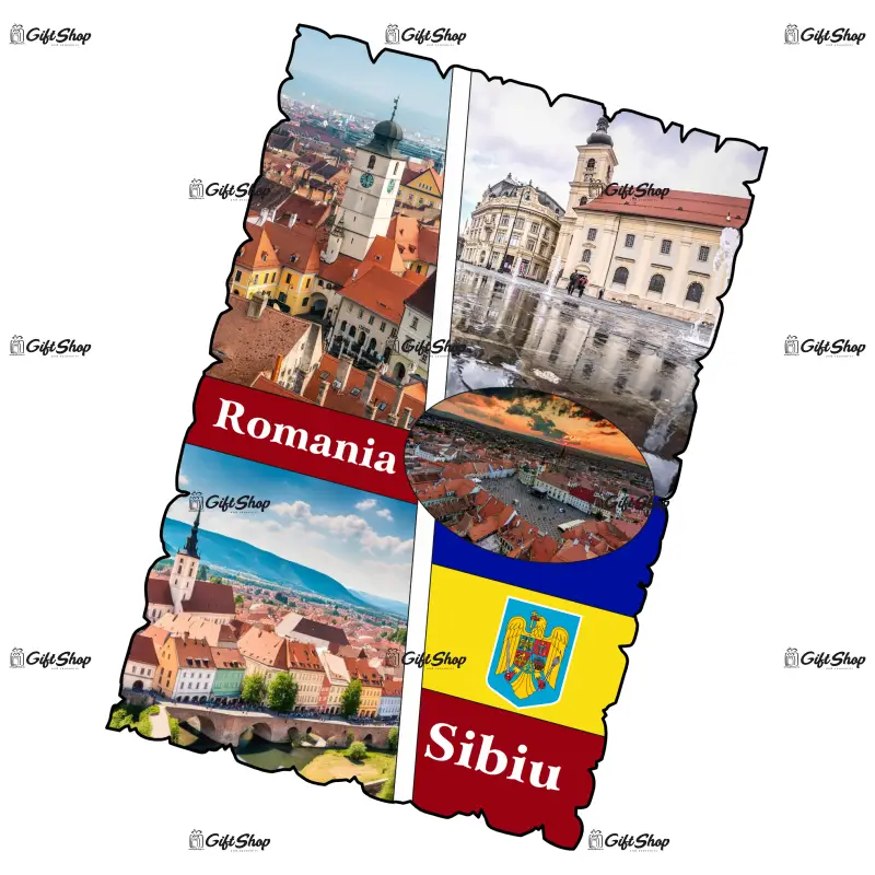 Sibiu romania, magnet frigider mgs178